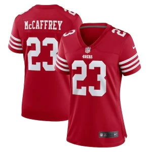 Impressive Christian McCaffrey San Francisco 49ers Nike Women's Player Jersey - Scarlet