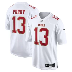 Outstanding Brock Purdy San Francisco 49ers Nike Fashion Game Jersey - Tundra White