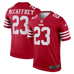 Amazing Christian McCaffrey San Francisco 49ers Nike Legend Jersey - Scarlet