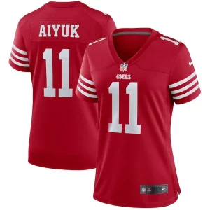 Delightful Brandon Aiyuk San Francisco 49ers Nike Women's Player Jersey - Scarlet