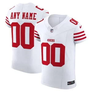 Exceptional San Francisco 49ers Nike Vapor F.U.S.E. Elite Custom Jersey - White