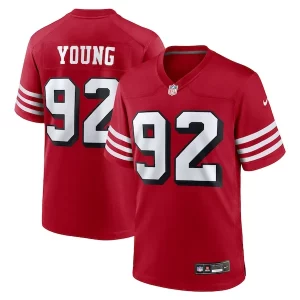 Fantastic Chase Young San Francisco 49ers Nike Alternate Game Jersey - Scarlet
