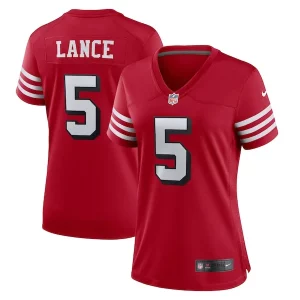 Fantastic Trey Lance San Francisco 49ers Nike Women's Alternate Game Jersey - Scarlet