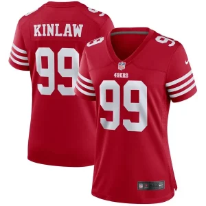 Delightful Javon Kinlaw San Francisco 49ers Nike Women's Player Jersey - Scarlet