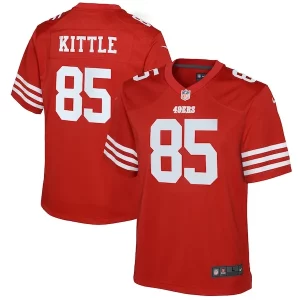 Outstanding George Kittle San Francisco 49ers Nike Youth Game Jersey - Scarlet