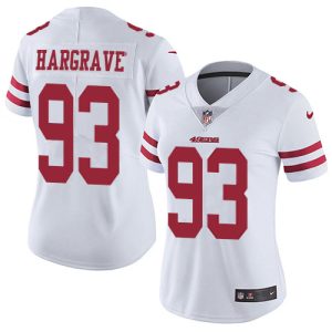 Fantastic 49ers #93 Javon Hargrave White Women's Stitched NFL Vapor Untouchable Limited Jersey