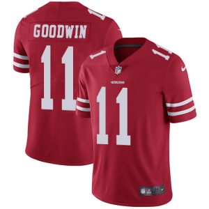 Fantastic 49ers #11 Marquise Goodwin Red Team Color Youth Stitched NFL Vapor Untouchable Limited Jersey