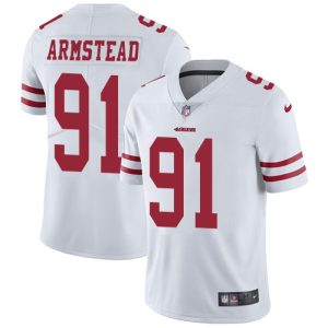 Premium 49ers #91 Arik Armstead White Youth Stitched NFL Vapor Untouchable Limited Jersey