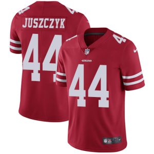 Impressive 49ers #44 Kyle Juszczyk Red Team Color Youth Stitched NFL Vapor Untouchable Limited Jersey