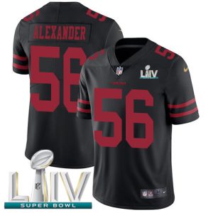 Amazing 49ers #56 Kwon Alexander Black Super Bowl LIV 2020 Alternate Youth Stitched NFL Vapor Untouchable Limited Jersey