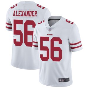 Fantastic 49ers #56 Kwon Alexander White Youth Stitched NFL Vapor Untouchable Limited Jersey