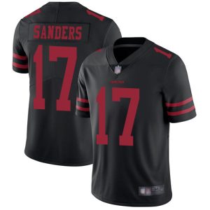 High - quality 49ers #17 Emmanuel Sanders Black Alternate Youth Stitched NFL Vapor Untouchable Limited Jersey