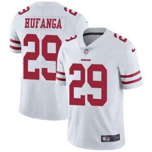 Exceptional 49ers #29 Talanoa Hufanga White Youth Stitched NFL Vapor Untouchable Limited Jersey