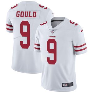 Fantastic 49ers #9 Robbie Gould White Men's Stitched NFL Vapor Untouchable Limited Jersey