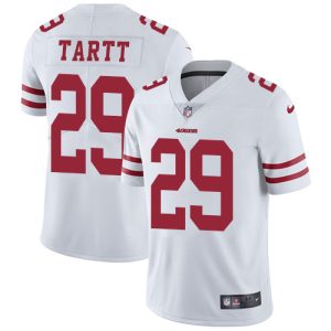 Fantastic 49ers #29 Jaquiski Tartt White Men's Stitched NFL Vapor Untouchable Limited Jersey