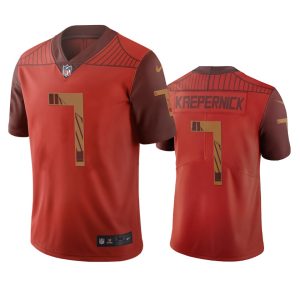 Impressive San Francisco 49ers #7 Colin Kaepernick Orange Vapor Limited City Edition NFL Jersey