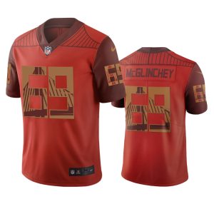 Impressive San Francisco 49ers #69 Mike Mcglinchey Orange Vapor Limited City Edition NFL Jersey