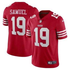 Amazing San Francisco 49ers #19 Deebo Samuel Scarlet Men's 2022-23 Limited Stitched NFL Vapor Untouchable Jersey