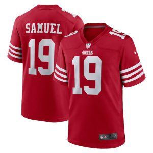 Fantastic San Francisco 49ers #19 Deebo Samuel Men's 2022 Player Game Jersey - Scarlet