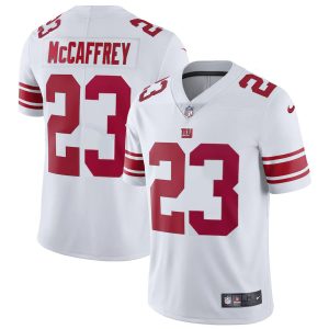 Superb San Francisco 49ers #23 Christian McCaffrey White Men's 2022-23 Limited Stitched NFL Vapor Untouchable Jersey