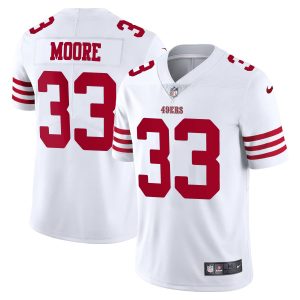 Fantastic San Francisco 49ers #33 Tarvarius Moore Scarlet Men's 2022-23 Limited Stitched NFL Vapor Untouchable Jersey