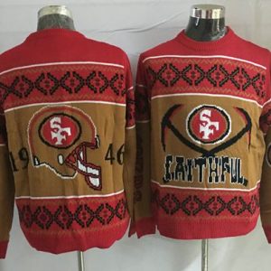 Delightful 49ers Men's Ugly Sweater_1