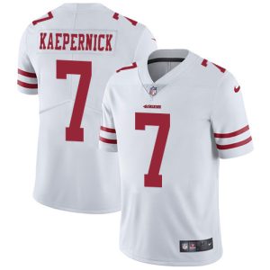 Impressive 49ers #7 Colin Kaepernick White Men's Stitched NFL Vapor Untouchable Limited Jersey