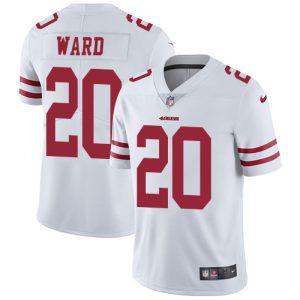 Superb 49ers #20 Jimmie Ward White Men's Stitched NFL Vapor Untouchable Limited Jersey