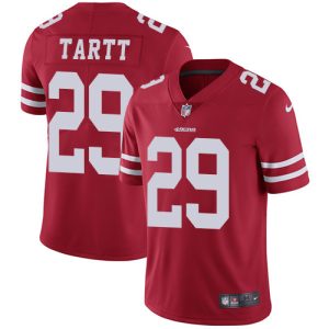Fantastic 49ers #29 Jaquiski Tartt Red Team Color Men's Stitched NFL Vapor Untouchable Limited Jersey